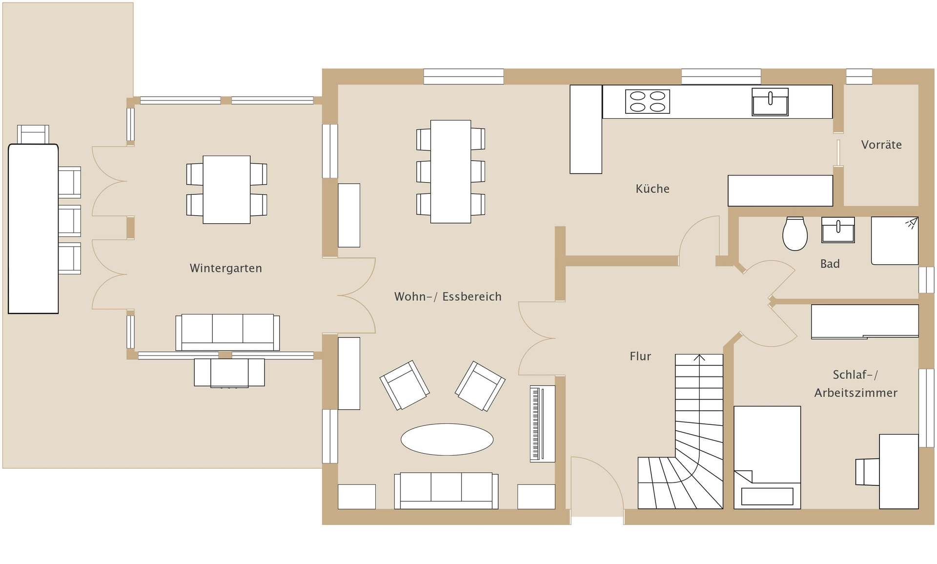 Grundriss Erdgeschoss
